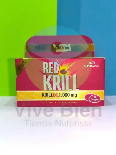 [116-047] Red Krill 1.000 mg x 30 Softgels HEALTHY AMERICA